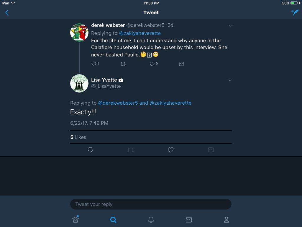 Goodlife2488's tweet photo. @Valshanwill  Why do you think Z's mom felt the need to tweet this? I hope Paulie and his family don't blame Z for thehate he's getting 😟 https://t.co/j8sGZyeGTY