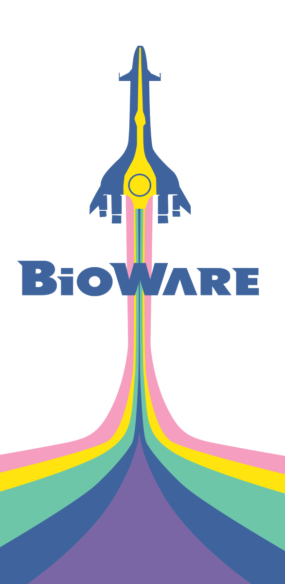 bioware's tweet photo. Wear your Pride with our free T-Shirt design https://t.co/0XnXQ4jBlY https://t.co/DqyJmw44n3