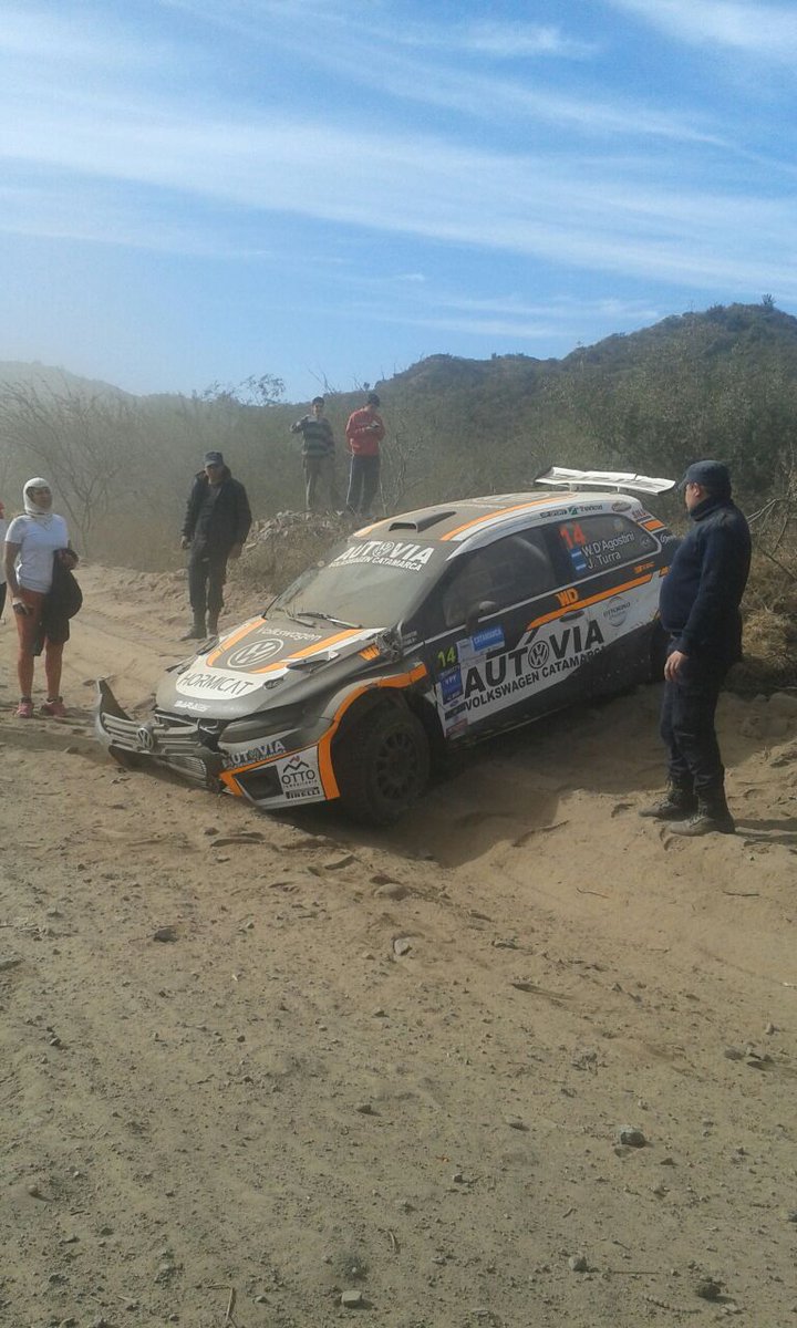 josema_cab's tweet photo. Vuelco sin consecuencias para Walter Dagostini. Esta demorado el shakedown https://t.co/wv5PvnZae6