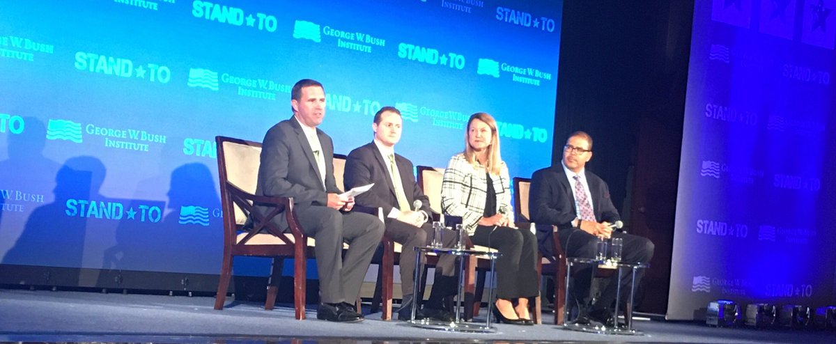 Proud of my friend Dan O and his words of advice for transitioning service members. #StandTo