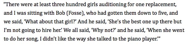 FredBarton1899's tweet photo. Fosse's 90th Birthday. Here's a cautionary tale from a right guy. https://t.co/g3BNRoqSnG