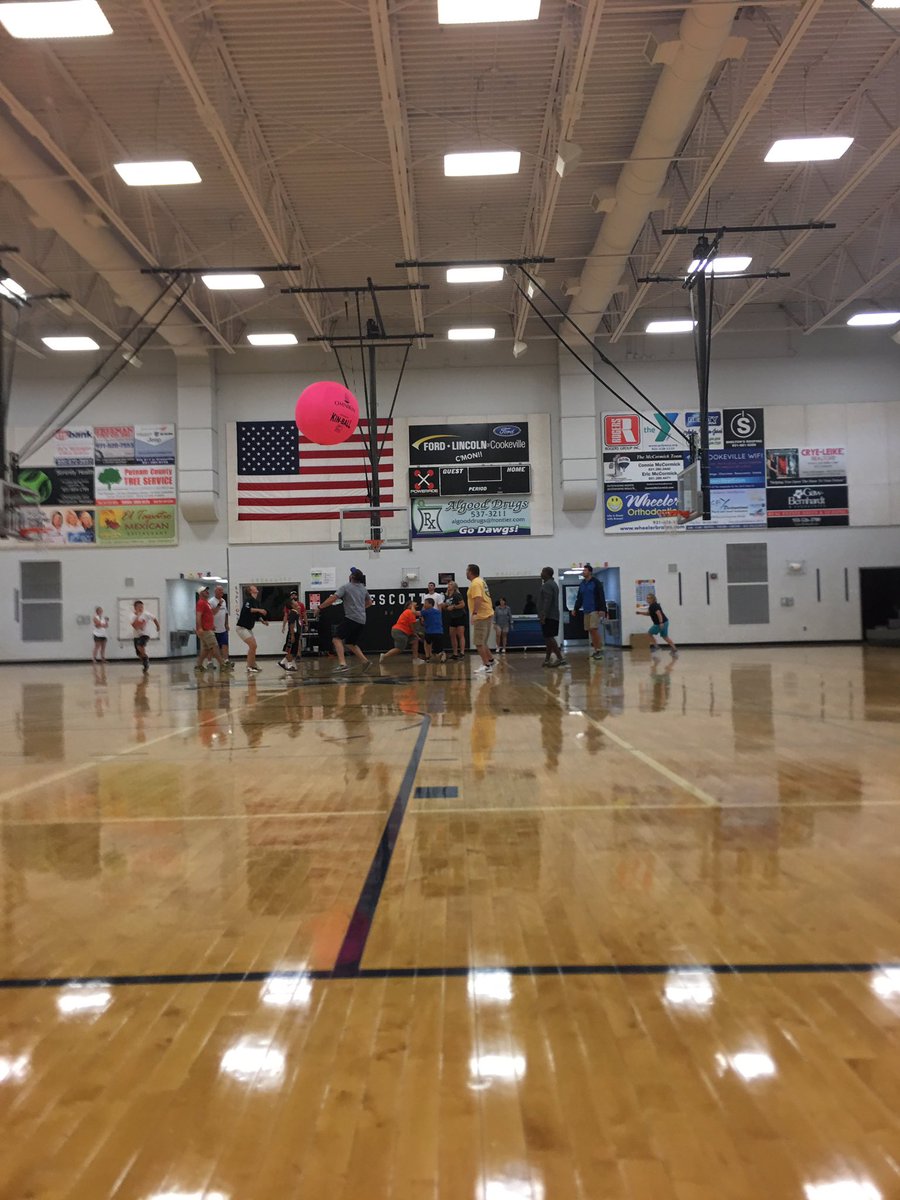 coachjackley's tweet photo. Omnikin ball after lunch. Great job @MolliAwesome #qpe #ucpeworkshop #growmaury https://t.co/3aHyaAvPD2