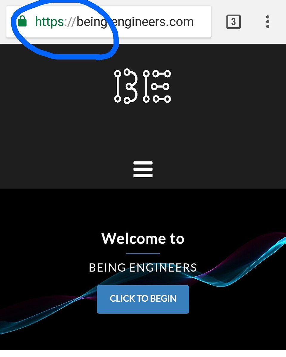 Being_Engineers's tweet photo. Our website is now secure. 😃😋 @YTCreators #BeingEngineers #websites #Secure https://t.co/mhMOLkw0LX