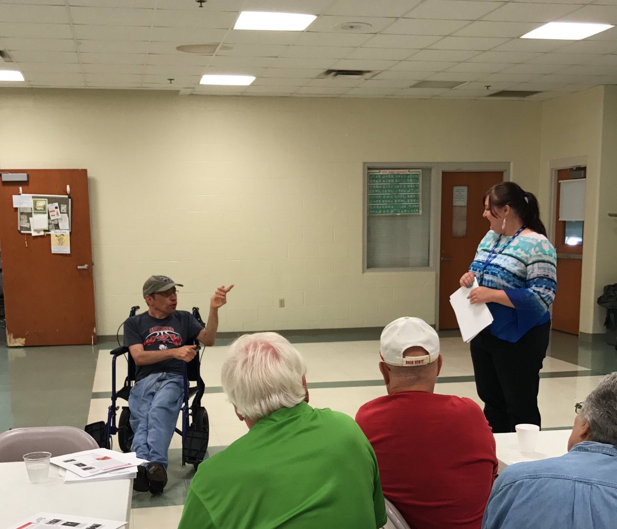 limaymca's tweet photo. Great Y-Social today! Thank you @AllenCoBDD for coming and speaking with us! #lima #acbdd #ymca https://t.co/cWg3yFJUFb