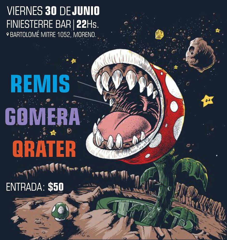 webderock's tweet photo. 30/6 - Qrater - Remis - Gomera - en Moreno, 22hs    https://t.co/A00s59GTFx https://t.co/pBU2auLuiM