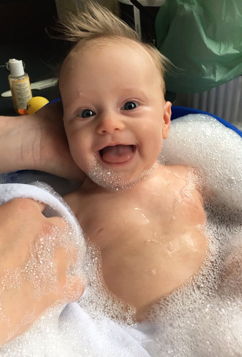 RdotPi's tweet photo. #tgif #TGIBD (thank goodness it's bath day) 
😍 https://t.co/KQJnWNLhGu