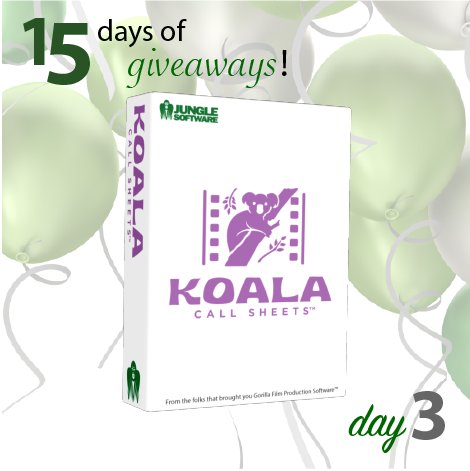junglesoftware's tweet image. Day 3 of 15!! R/T this TODAY for a chance to win Koala! And EVERYONE SAVES 15% off ALL software for 15 days! bit.ly/1UphKAe