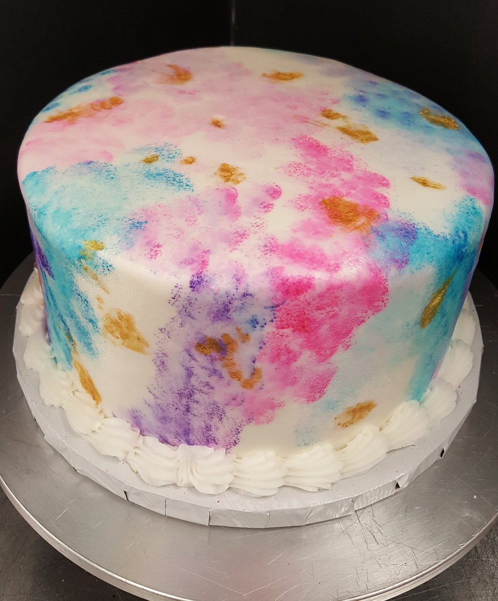 Ashlee S Cakes On Twitter Tie Dye Cake Ashleescakes