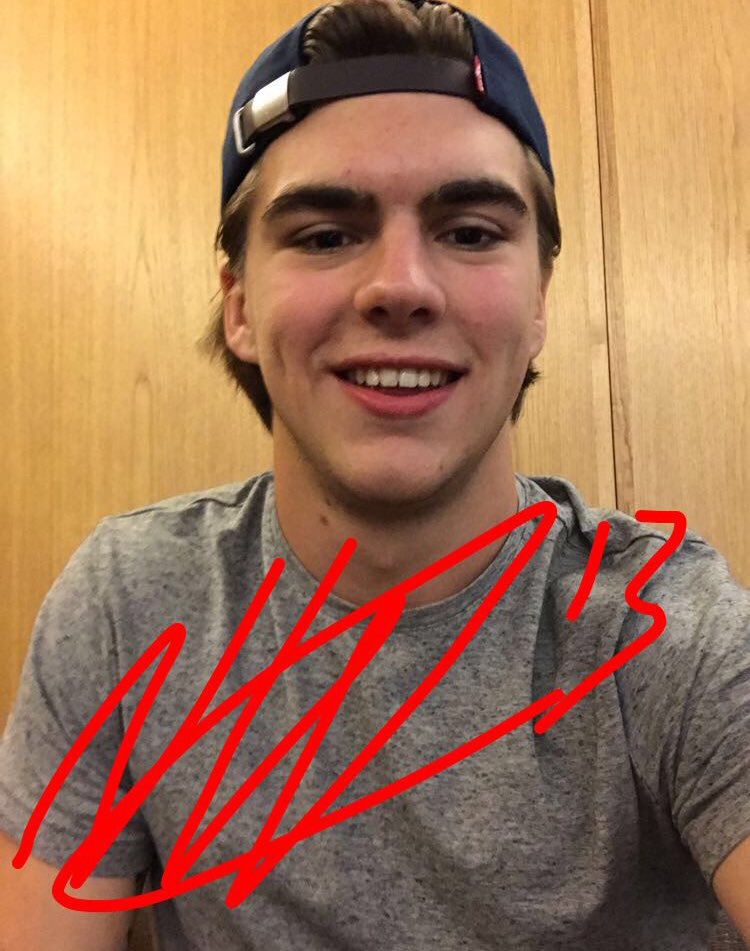 CCMHockey's tweet image. Head over to CCMHockey on Instagram for a BTS look at @NicoHischier's #NHLDraft day experience!