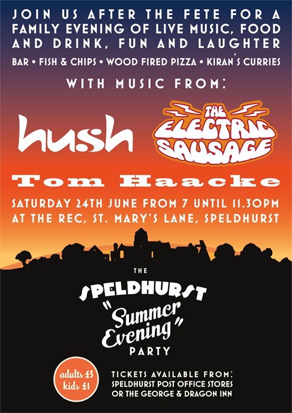 Come and join us for our fabulous summer evening party