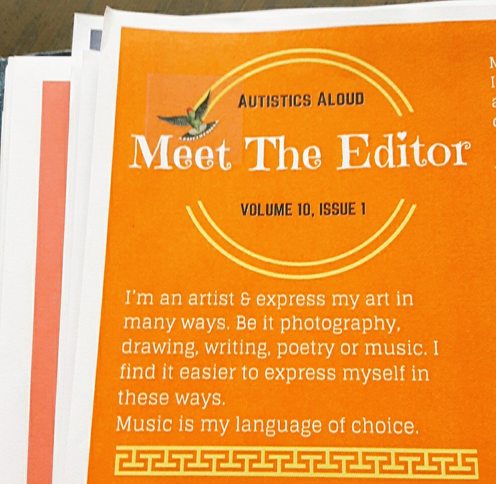 WoolToBraveSeas's tweet photo. Sneak peek of page 22 of #AutisticsAloud 😊

#ActuallyAutistic #autistic #autism #NovaScotia #editor #AcceptanceIs https://t.co/PdgXZjKZFM