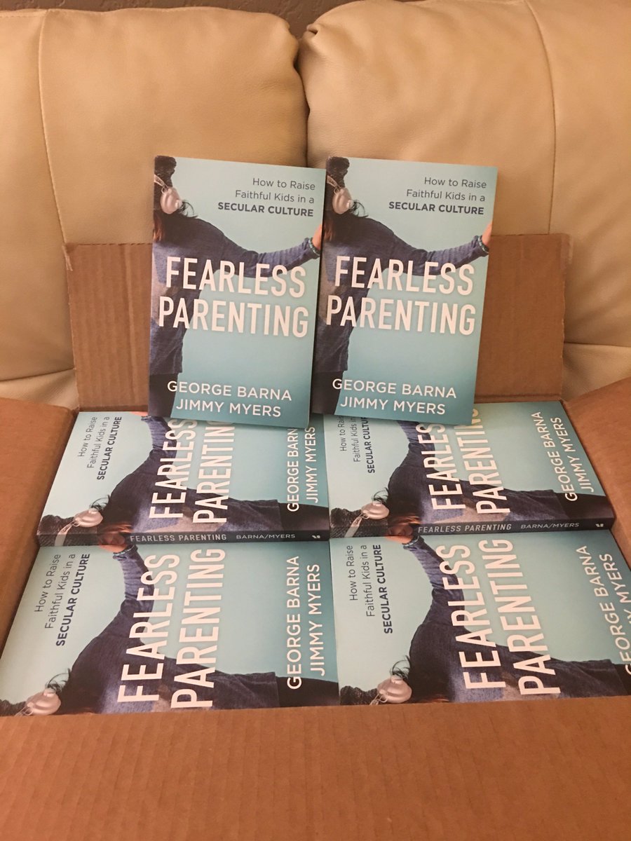 docspodcast's tweet photo. @docjimmymyers and @George_Barna's #Fearlessparenting book is here! Releases 7/4. Pre-order here: https://t.co/iRgzbemlXh https://t.co/2DIfcfVKZf