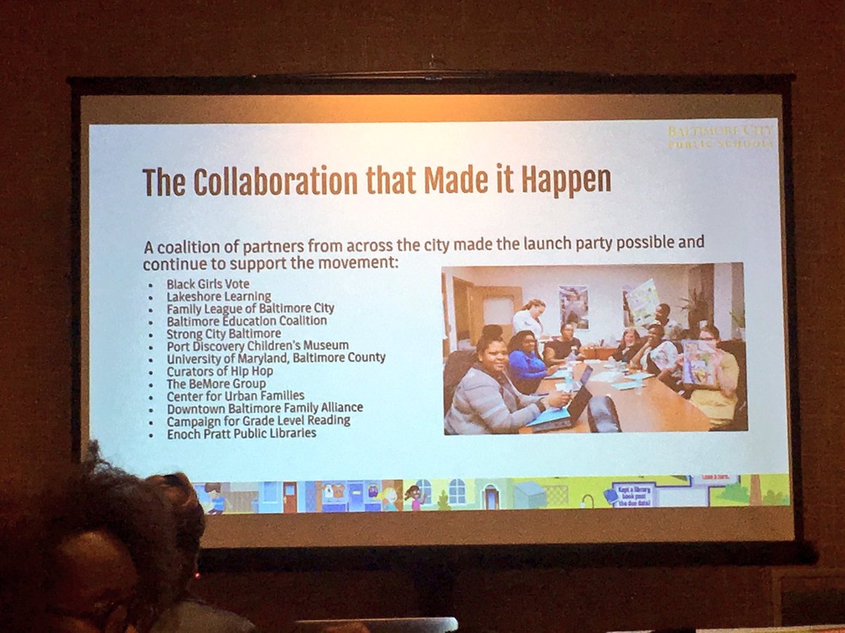 MarkusSBOE's tweet photo. Blown away by @BaltCitySchools' 'Baltimore Learns Everyday', promoting literacy, community pride & family. https://t.co/PydhTmIPGa #FCE2017 https://t.co/h9wo1T2GtY