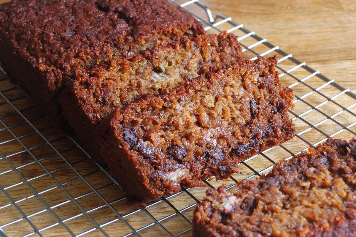 DirtOats's tweet photo. Our signature oat banana bread gets a sneaky addition! Come get it at #TootingGalaMarket tomorrow! @TootingPRSS @TootingAbout #Chocolate https://t.co/MJuoOmJUb2