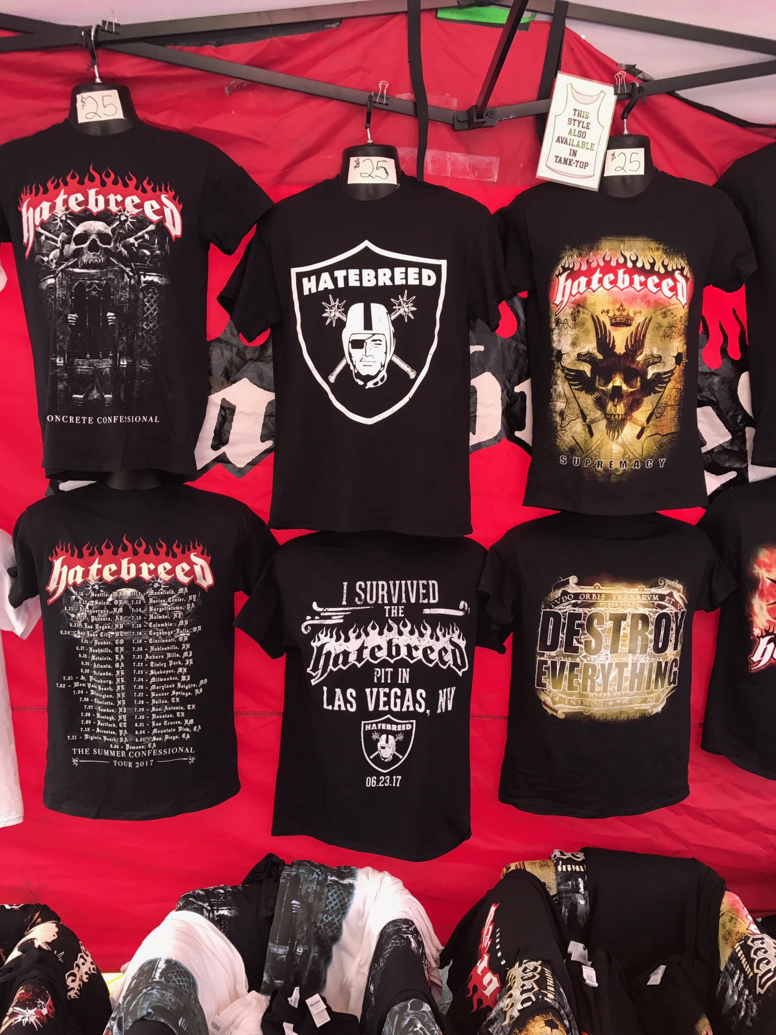 Hatebreed merch on sale