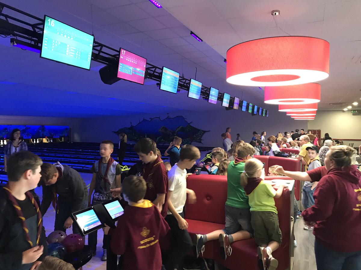Ashfield Scouts are having a wonderful time bowling!! #youshape #AshfieldScouts