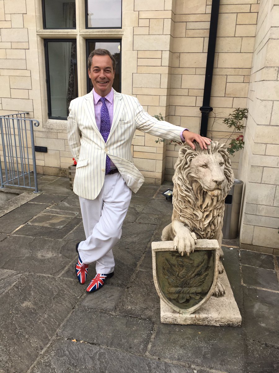 Nigel_Farage's tweet image. Brexit 1 year on!