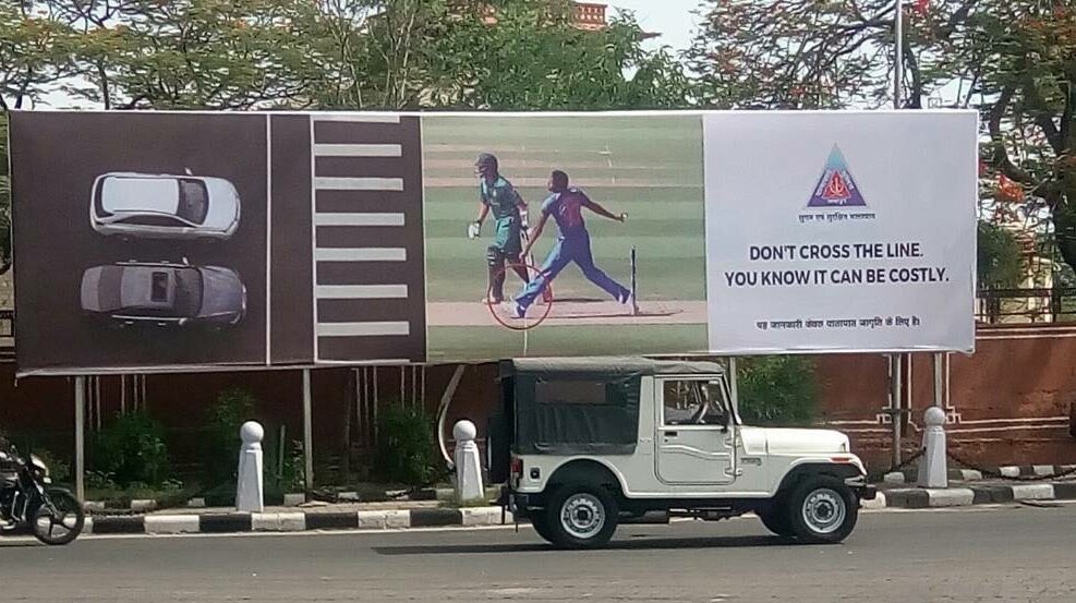 Jaipur Traffic Police Apologises To Jasprit Bumrah For 'No-Ball' Poster 2