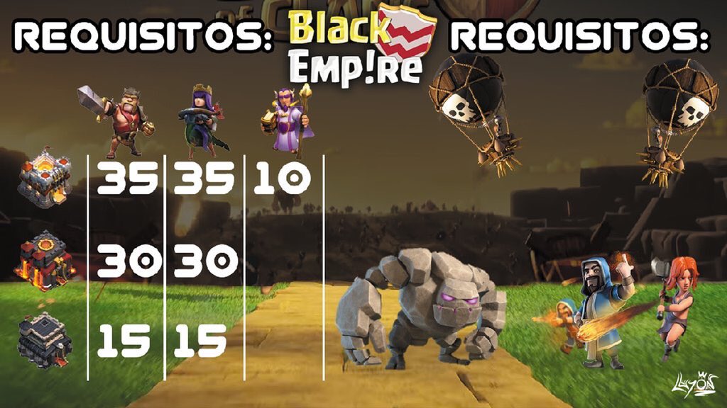 Mr_Madridz's tweet photo. Atentos a los requisitos para entrar a @BlackEmpireYT !! Clan Chileno De Guerras donde buscamos gente plenera y activa!! https://t.co/8U9cqf6Fxb