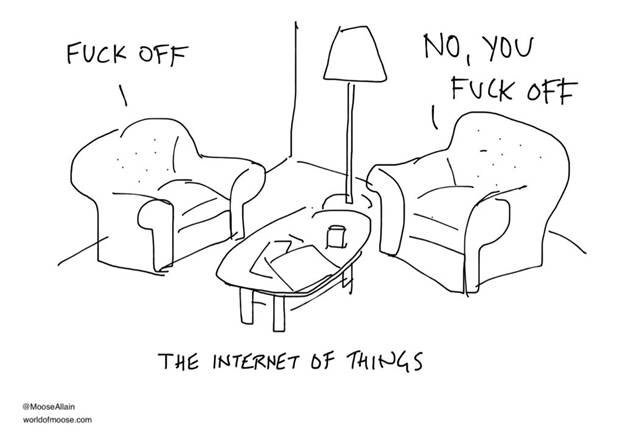 ianbremmer's tweet image. If the Internet of Things gets twitter, we're all doomed.