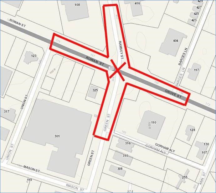 Overnight traffic advisory scheduled for 6/27 -6/28 (8p - 6a). Expect lane closures on all four streets. Questions call PWC@ 1-877-687-7921.