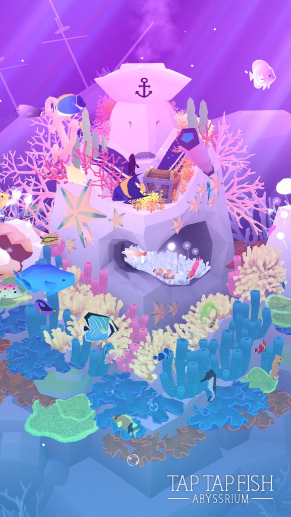 littlegibbe's tweet photo. My AbyssRium:) 
#taptapfish
Download: https://t.co/di9V3tvEuS https://t.co/sN58zS6IzM