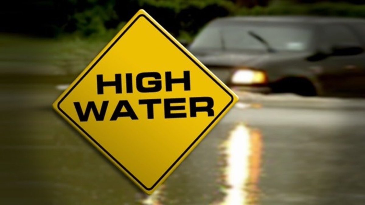 Please use caution on the roadways tonight. There is very high water along US 25 and other roadways.