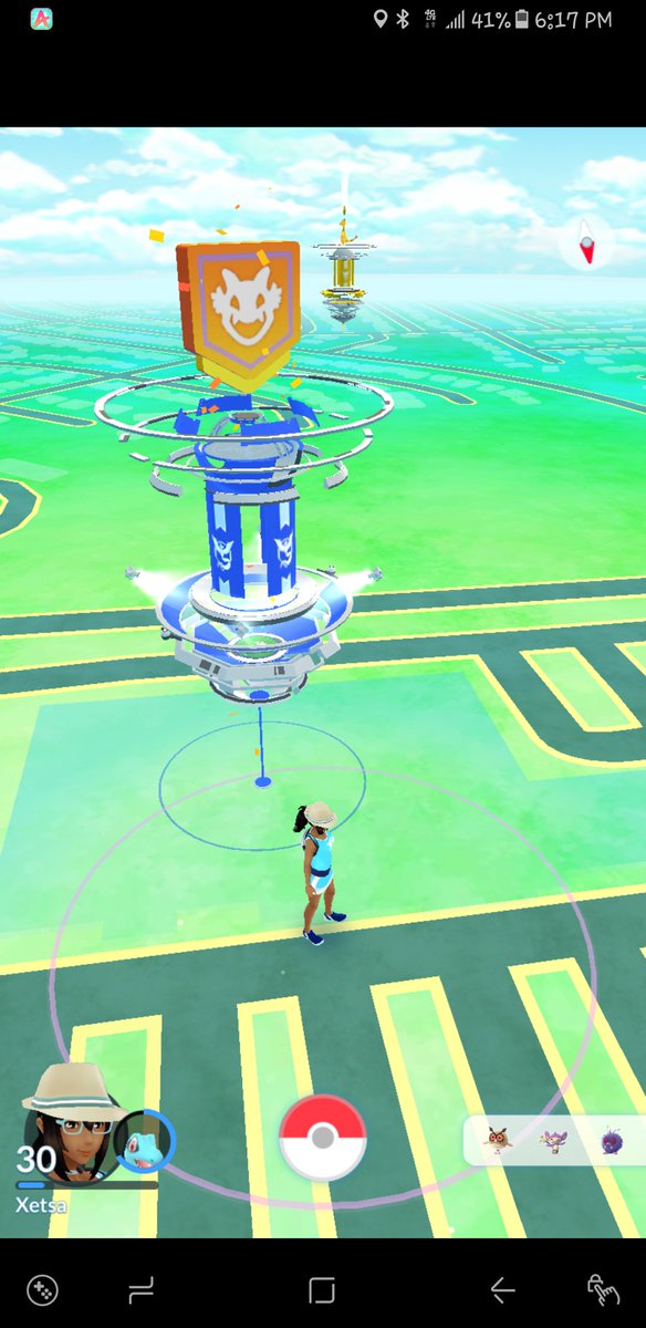 xetsawings's tweet photo. Heck yes! Beat and caught this raid boss by myself. #PokemonGO #PokemonGOraid https://t.co/fkt1seHBN3