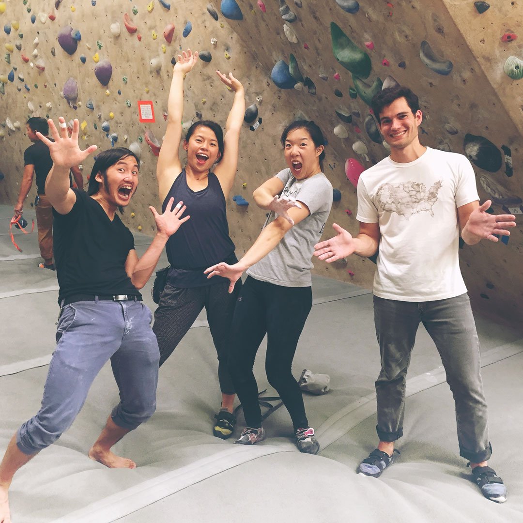 Our crew loves to climb! #climbingplastic #rockclimbing #fridays #postagram