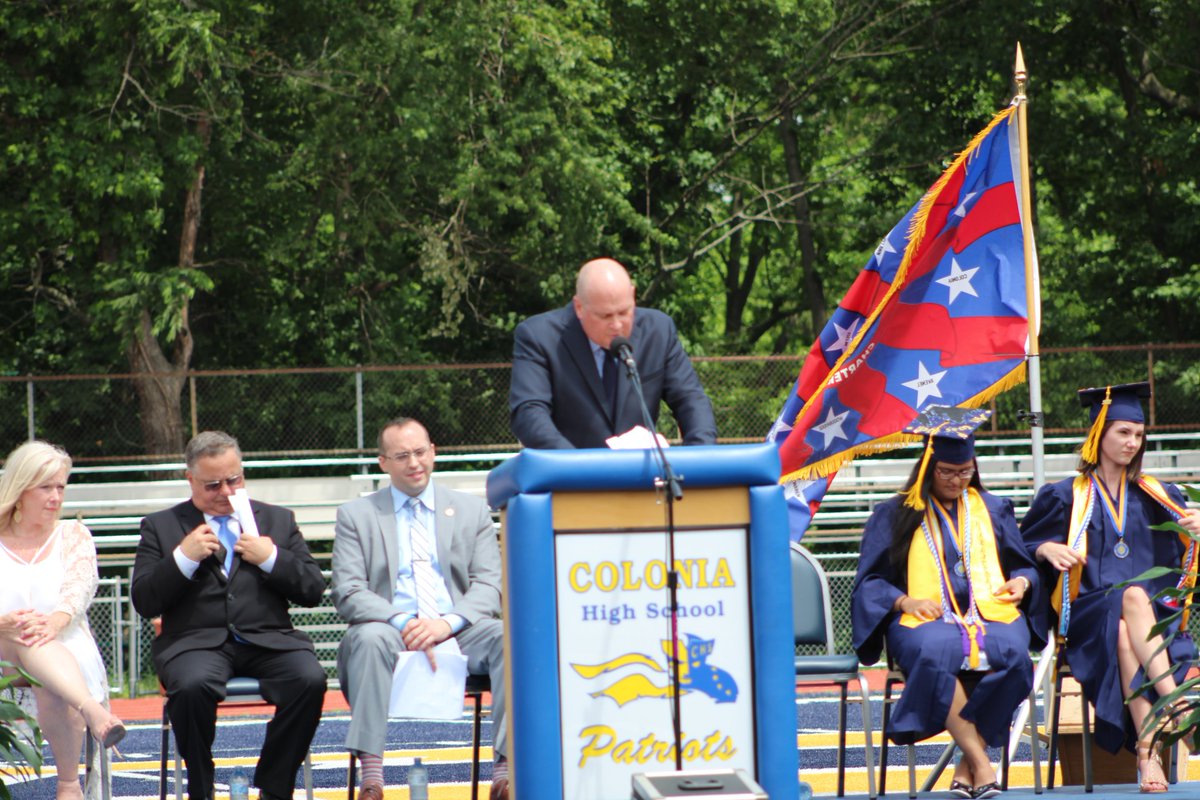 ColoniaHigh's tweet photo. Congratulations class of 2017 @colonia_2017 @WdbgSchools @ZegaRobert @starledger @News12NJ @njdotcom @DanielHarris08 #chs50years #graduation https://t.co/07zqFvdvyx
