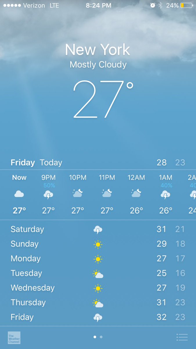 Hi <a href="/Apple/">Apple</a>, is ''mostly cloudy'" and alternative truth for "heavy rain"?