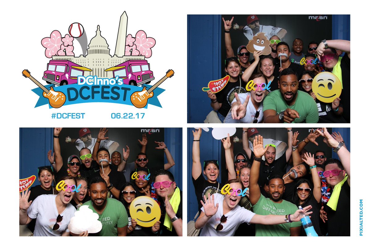 lifeatfp's tweet photo. #FlashbackFriday to last night celebrating being a finalist for @DC_Inno's Coolest Companies at #DCfest! #lifeatfp #photobooth https://t.co/i6oUJRsY5x