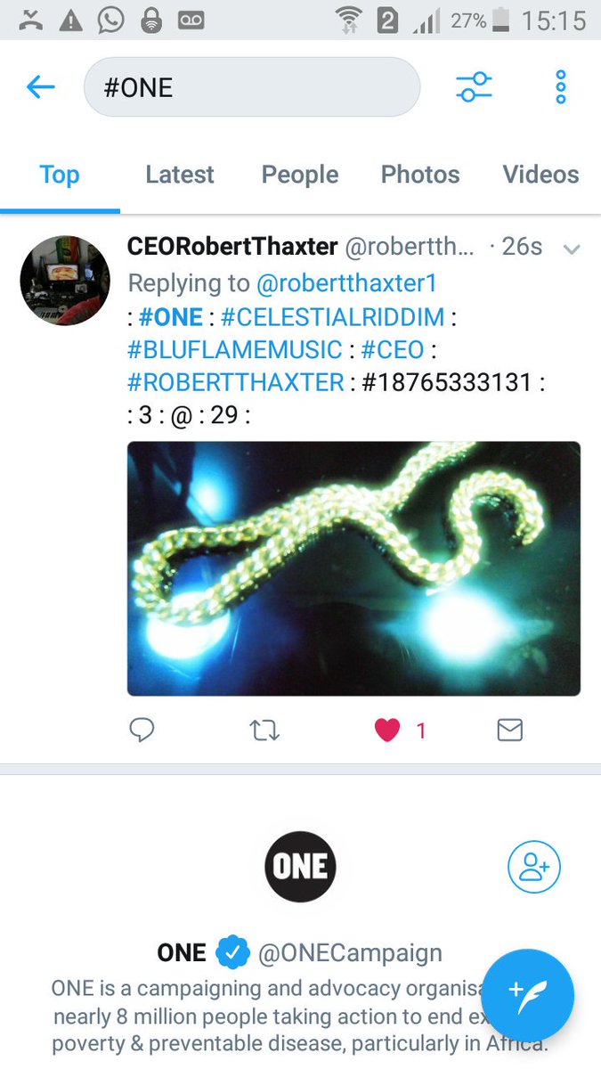 tweetsbyrobertt's tweet photo. #ONE : #CELESTIALRIDDIM : #BLUFLAMEMUSIC : #CEO : #ROBERTTHAXTER : #SWEDEN #18765333131 :
: 3 : @ : 29 : https://t.co/RruxOcIWxB