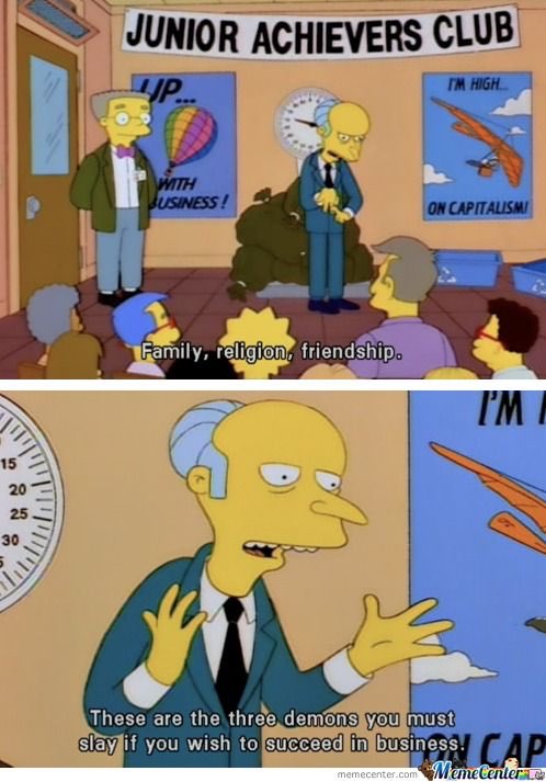 Mariano Martinez III (@marianomiii) on Twitter photo Hey <a href="/sehurlburt/">Stephanie Hurlburt</a> I think all the business advice you give is excellent buuuut I think Mr. Burns has some real insight!
😁😁😁 Hey <a href="/sehurlburt/">Stephanie Hurlburt</a> I think all the business advice you give is excellent buuuut I think Mr. Burns has some real insight!
😁😁😁