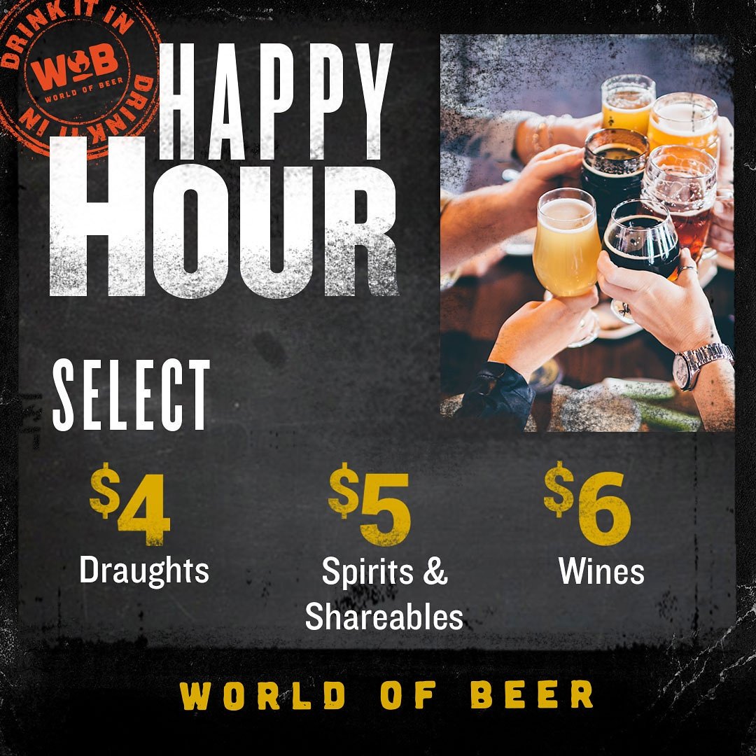 wobeaston's tweet photo. Come enjoy Happy Hour until 7pm at #WOBeaston cheers! β‘βπΊπ #asseenincolumbus #drinkupcolumbus #happyhour #614drinks #columbus #friyay https://t.co/PHUHqVRUeb