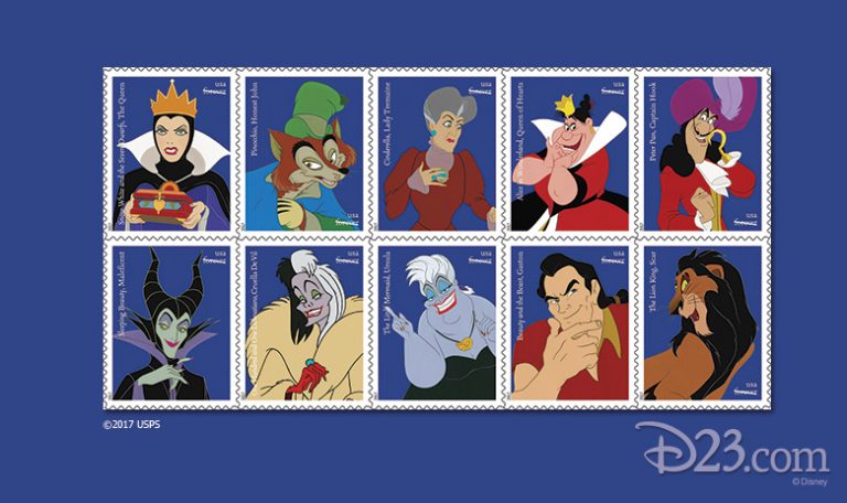 DisneyD23's tweet photo. Wicked cool #DisneyStamps coming to #D23Expo: https://t.co/fPHwOB55WE https://t.co/SvAW9vJPEB