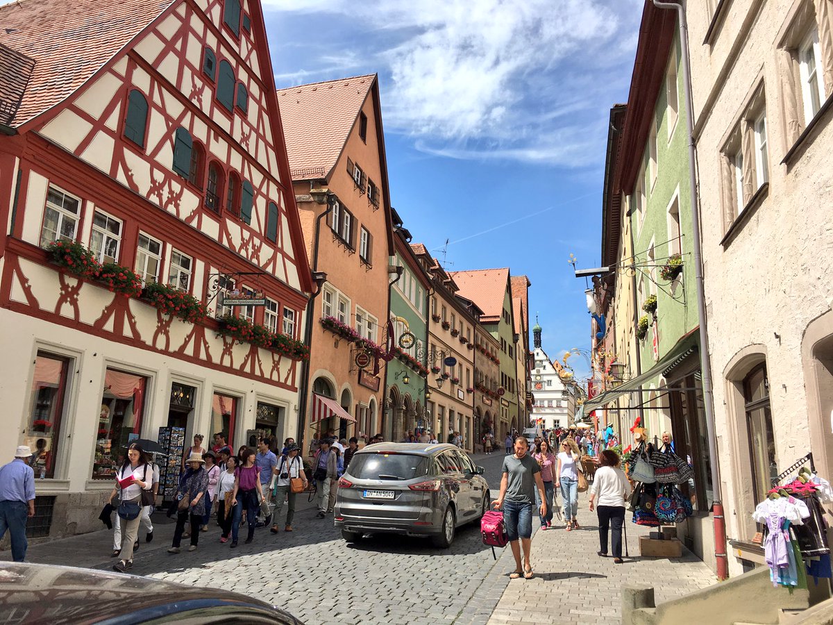 Frau_kimmie's tweet photo. This afternoon: Rothenburg ob der Tauber on the Romantic Road #notdisneyworld https://t.co/rqskD2cSYr