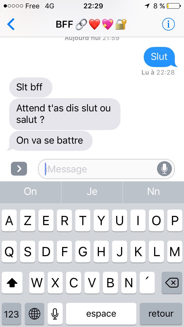 EliotoLeBandito's tweet photo. Je prank ma bff ça tourne mal explication #slutchallenge https://t.co/CQNEGD2rop