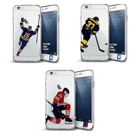thehkystore's tweet photo. 🚨Sale Alert!🚨 Cutting Edge iPhone 6/6+ cases on sale for only $9.99. Players include Kane, Eichel, &amp; Bergeron. Shop today at the link in bio https://t.co/FKIt2OP8R9