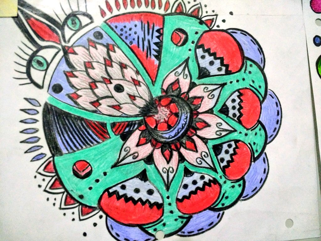 MiniMacss's tweet image. #Mandalas #Art #geometric