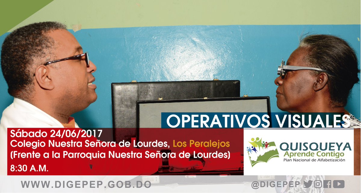 propeepgob's tweet photo. Mañana continuamos con los #OperativosVisuales de Quisqueya Aprende Contigo y esta vez nos vemos en Los Peralejos. https://t.co/nRTdAqPiws