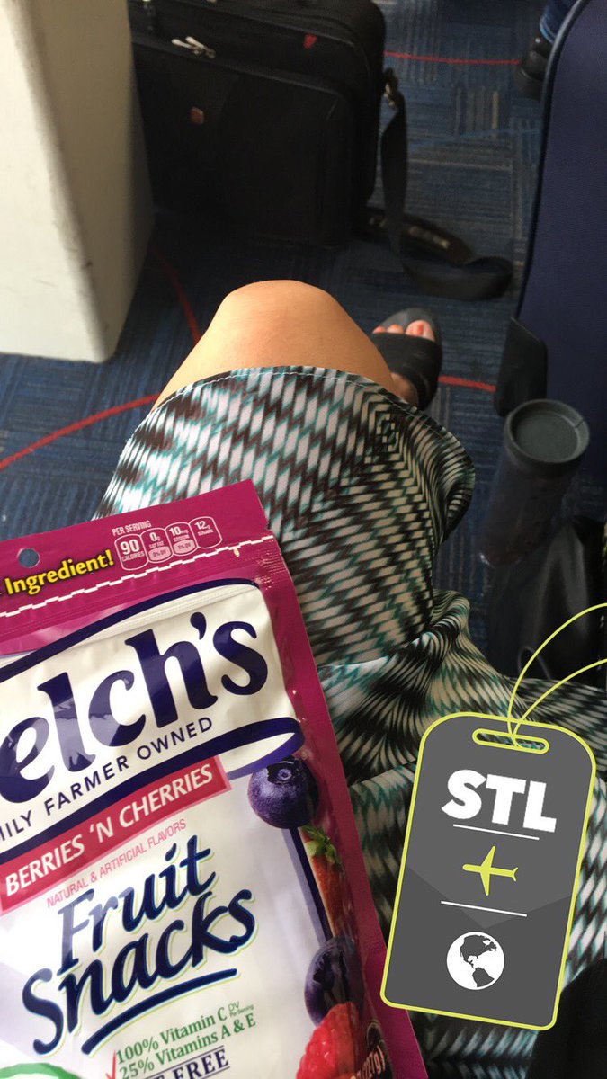 Typicalpk's tweet photo. Best travel snack ever. Well, second best. The snack shop didn't sell liquor minis. #flightnerves #someoneknockmeoutplease https://t.co/M7tcgdTNHZ