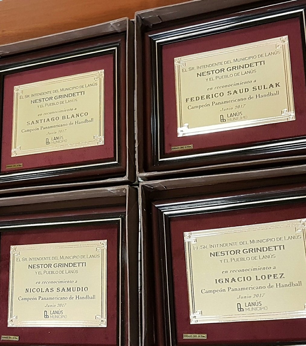 Reconocimiento a los Lanusenses campeones panamericanos juveniles ..Gracias por la invitacion <a href="/lanusmunicipio/">Lanús Gobierno</a> <a href="/Nestorgrindetti/">Néstor Grindetti</a> <a href="/Damiaan_Sala/">Damián Sala</a>
