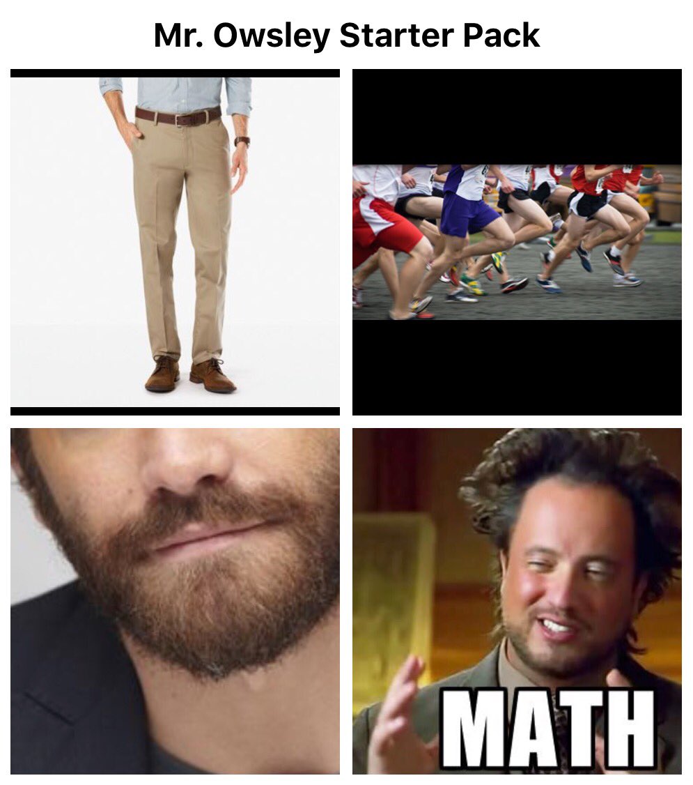 HshsPacks's tweet photo. Mr. Owsley starter pack https://t.co/fE3J4GdSR6