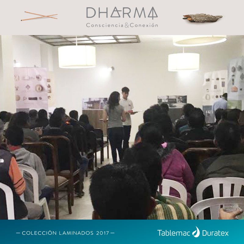 TABLEMAC_'s tweet photo. Nos conectamos con lo mejor de la nueva colección, Dharma: Consciencia y Conexión 2017, esta vez en Sogamoso. Así lo vivimos. https://t.co/7xztD43xIL