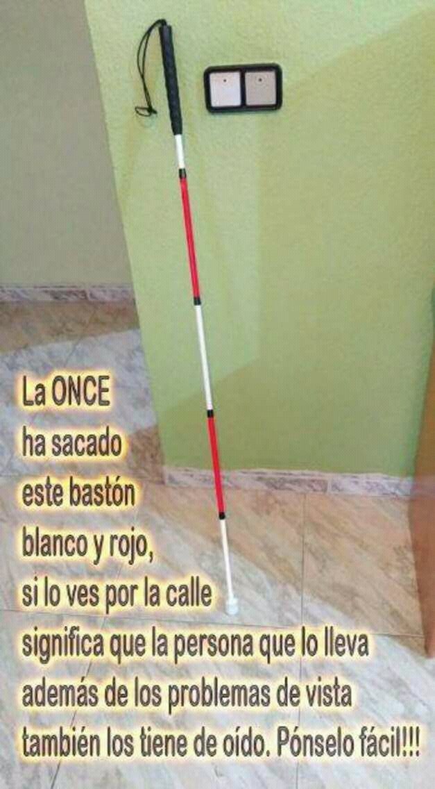 sildocam's tweet photo. Mi padre forma parte del colectivo de personas con deficiencia visual y auditiva de la ONCE. Se está intentando difundir. RT por favor. https://t.co/xi6N6z2KF6