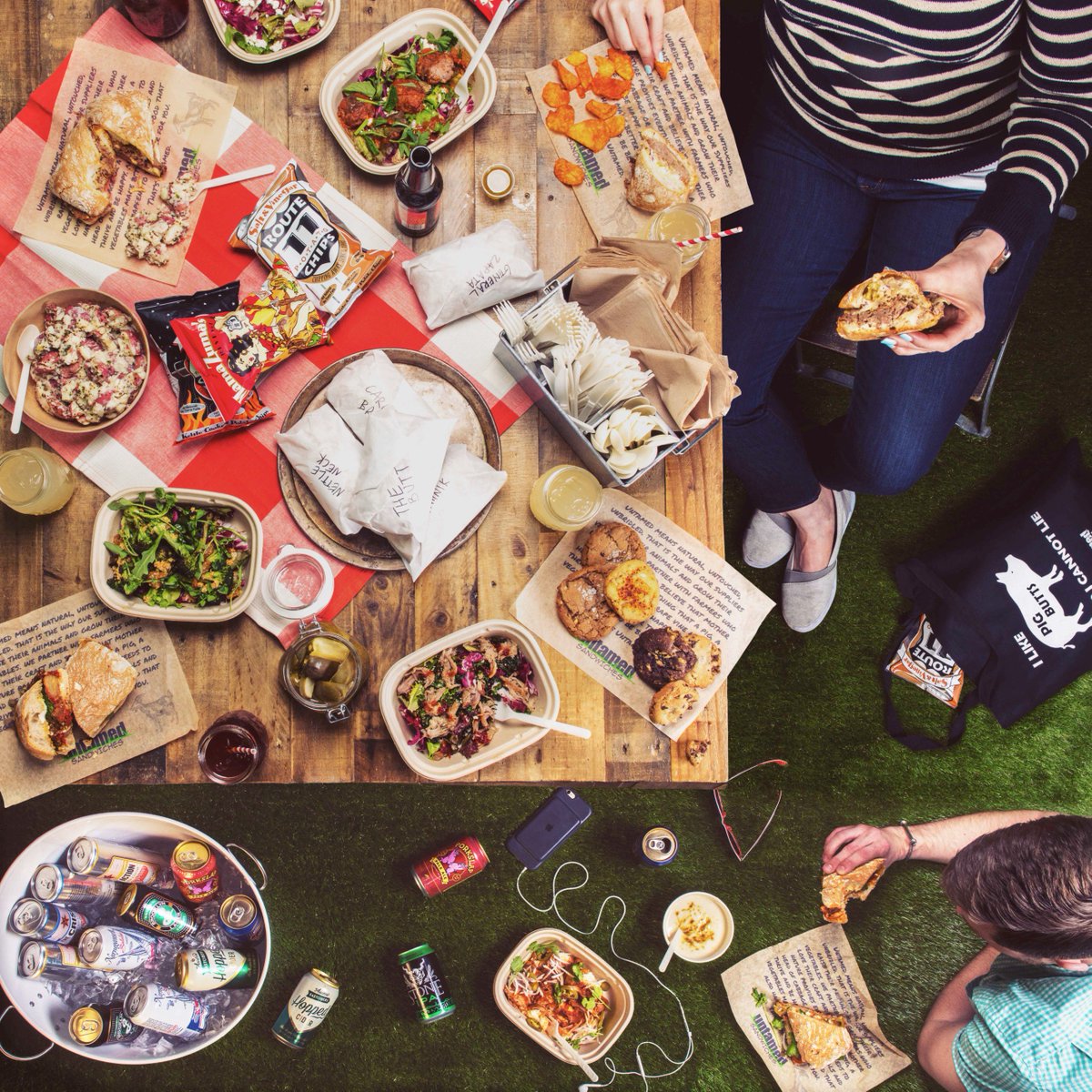 SimmerGroup's tweet photo. Weekend cookout plans with @untamedsandwiches. Head over to their profile to check out their summer spread up close! https://t.co/Itom7UGzr1