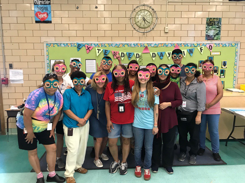 taylorextday's tweet photo. We're having a hoot of a time here at Taylor Extended Day! Happy Last Day!!
 #ZTROAR https://t.co/0V6dpOn0pO