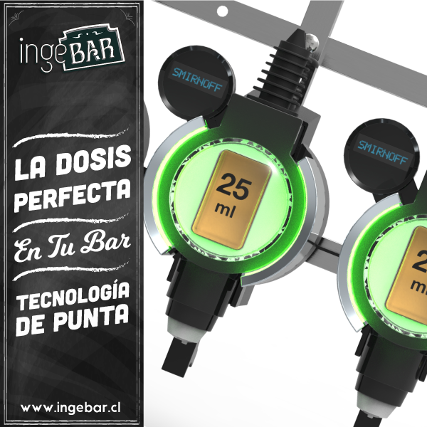 No pierdas una sola gota, ¡con IngeBar tienes la dosis perfecta en cada preparación que sirvas en tu bar!