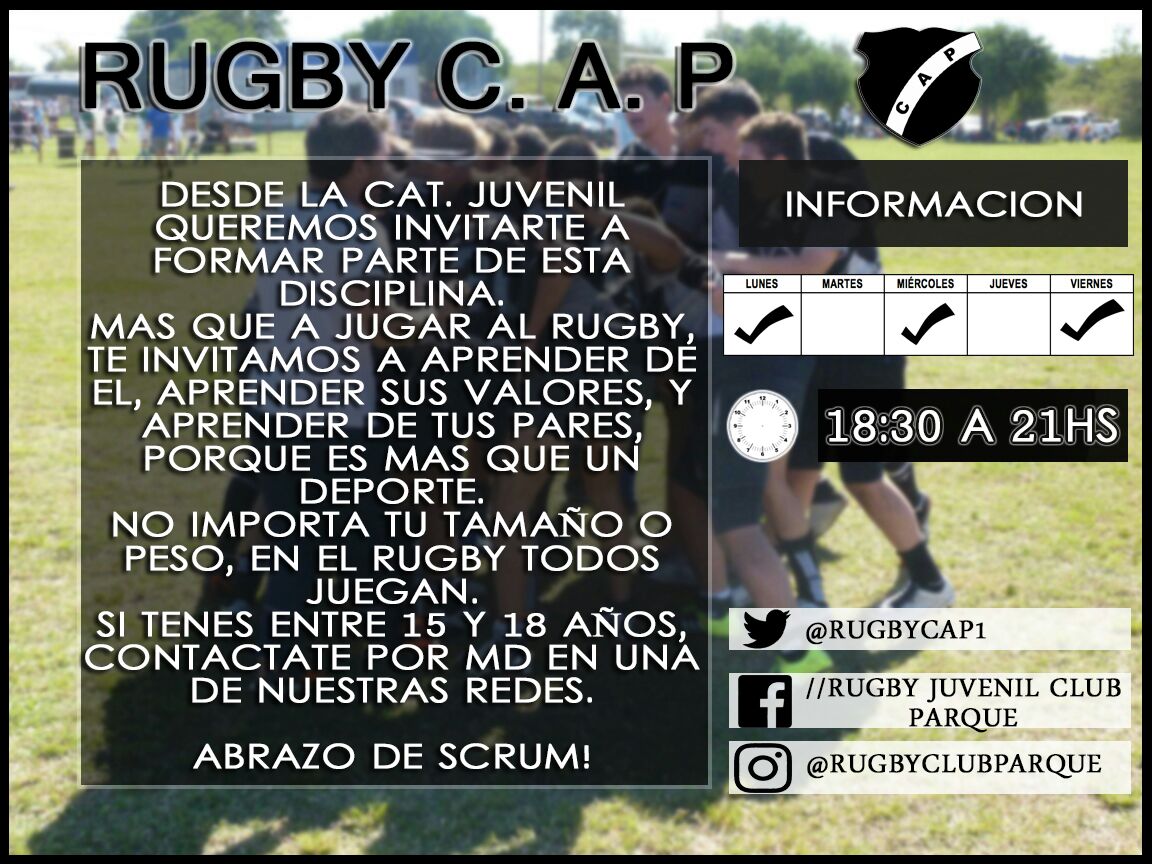 RugbyCAP1's tweet photo. ATENCION!!! https://t.co/ENCPTzxNvq